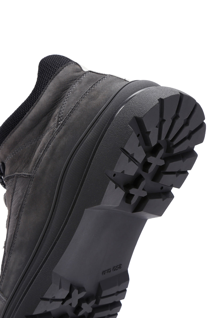 Men's Gray Nubuck Leather Casual Boots