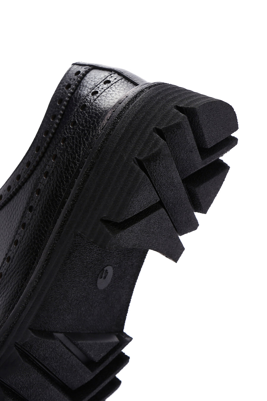Men's Black Leather Casual Shoes