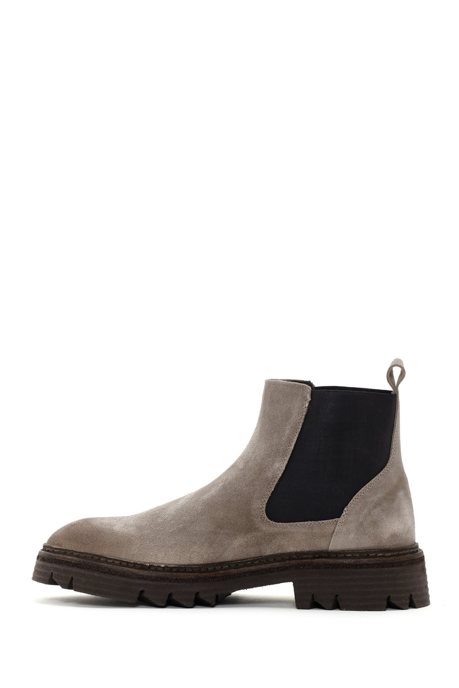 Men's Mink Casual Chelsea Leather Boots