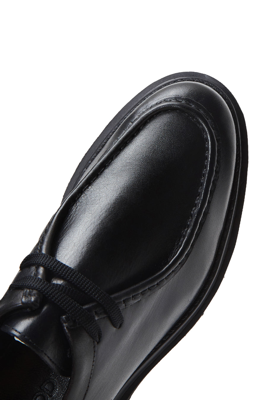 Men's Black Leather Casual Shoes