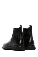 Men's Black Leather Chelsea Boots | Derimod