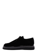 Men's Black Suede Leather Casual Shoes | Derimod
