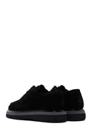 Men's Black Suede Leather Casual Shoes | Derimod