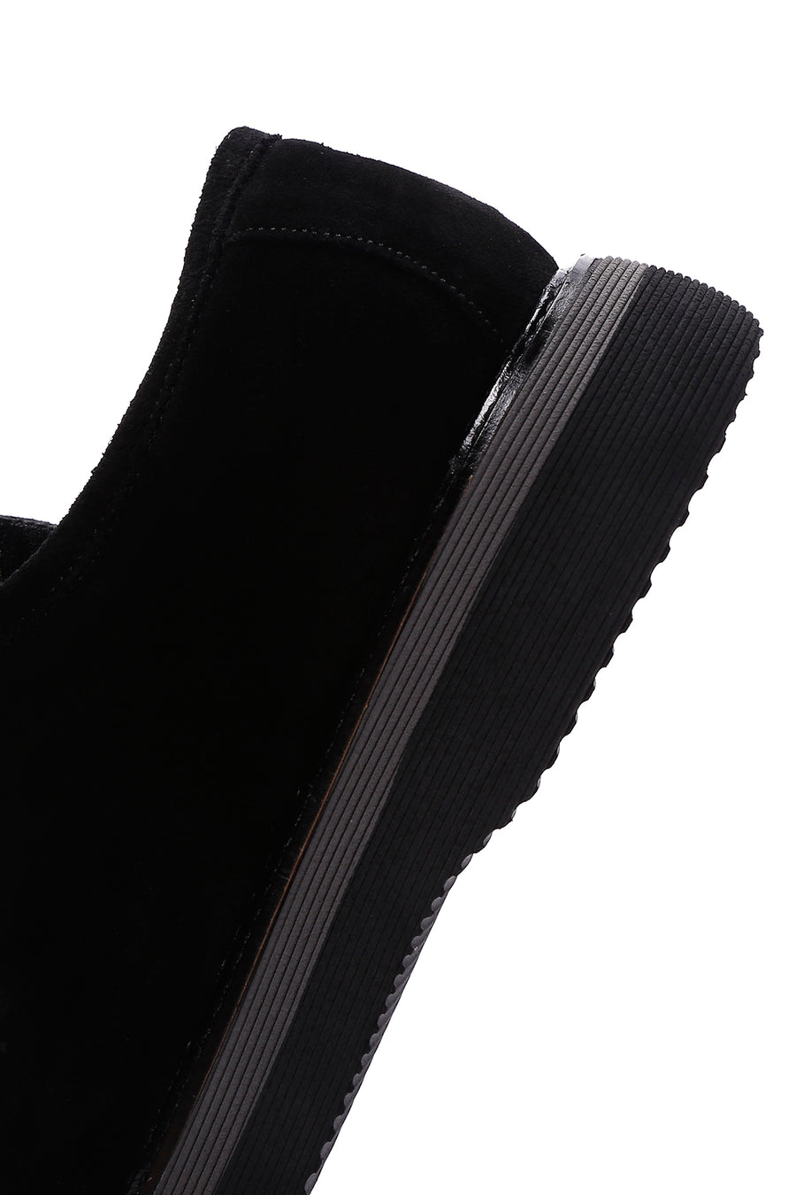 Men's Black Suede Leather Casual Shoes