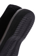 Men's Black Suede Leather Casual Shoes | Derimod