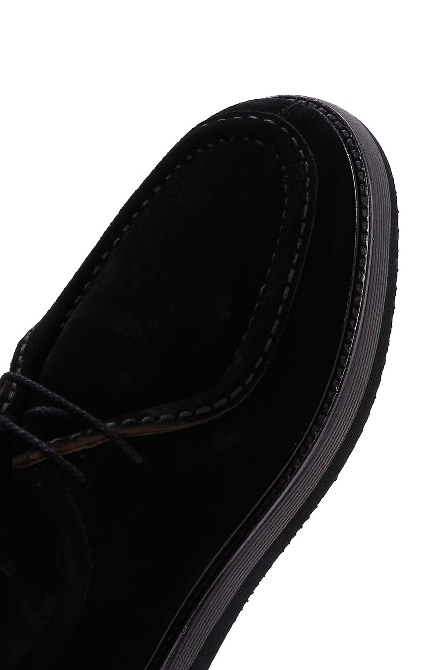 Men's Black Suede Leather Casual Shoes