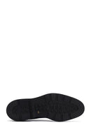 Men's Navy Blue Leather Casual Shoes | Derimod