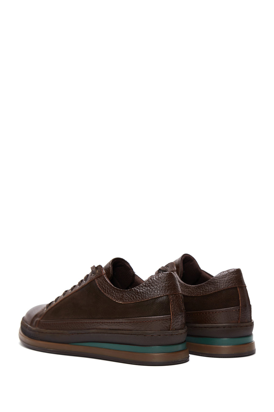 Men's Brown Leather Casual Sneaker