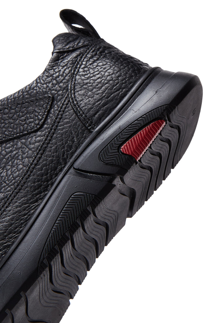 Men's Black Leather Casual Sneaker