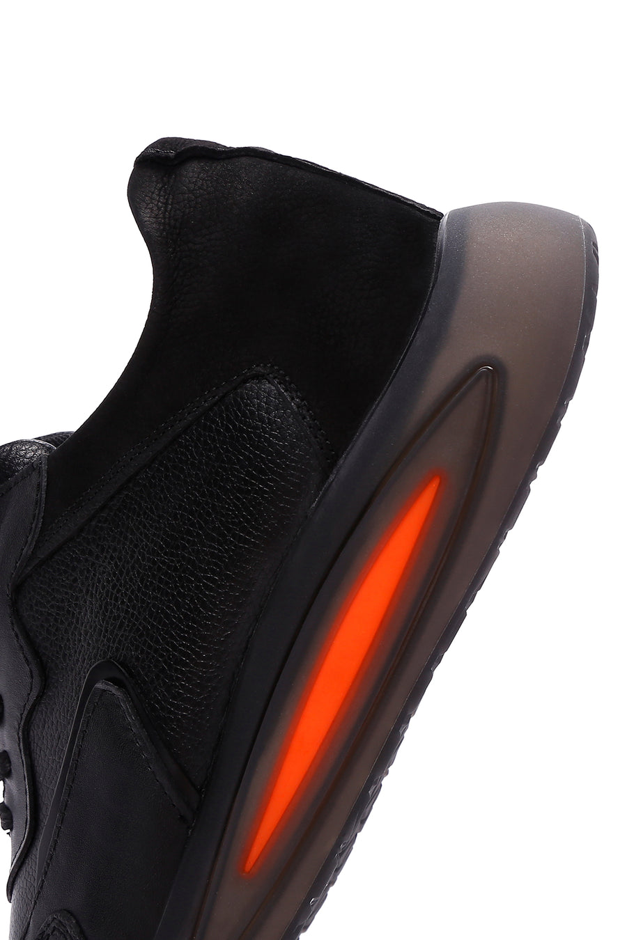 Erkek Siyah Deri Sneaker