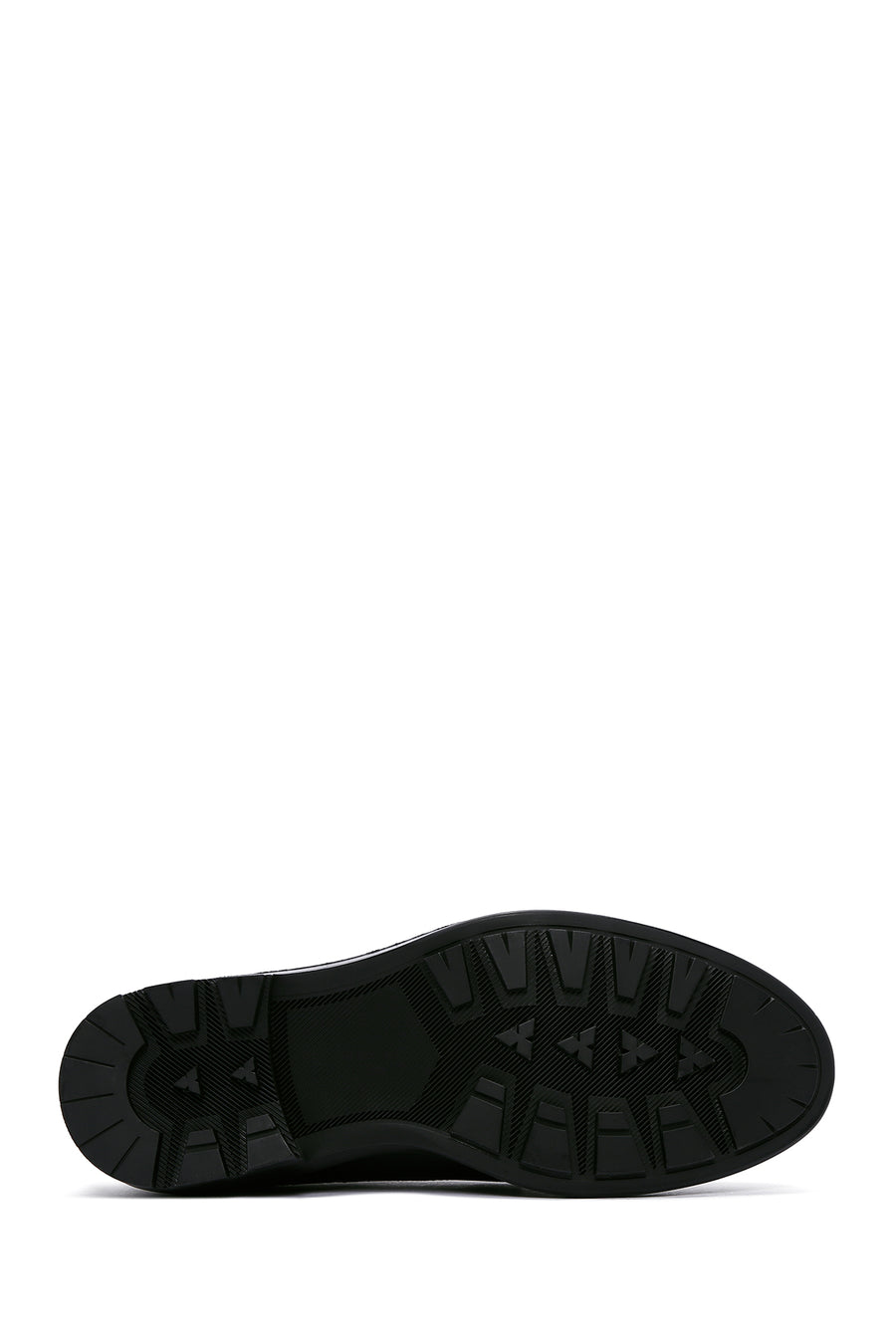 Men's Black Leather Casual Shoes