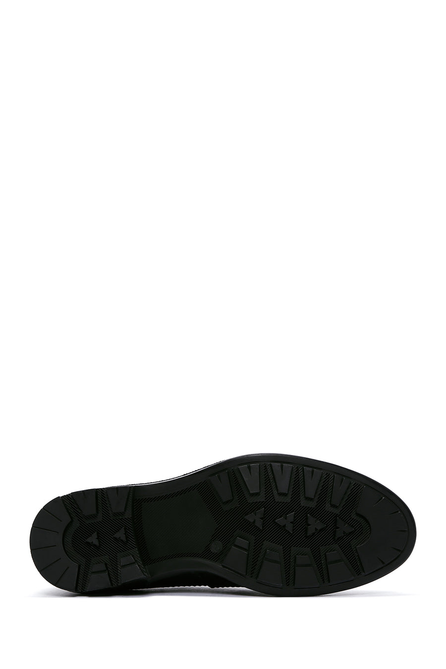 Men's Black Leather Casual Shoes