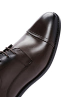 Men's Brown Leather Classic Shoes | Derimod