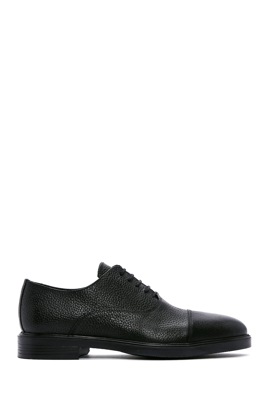 Men's Black Leather Casual Shoes 23WFD6977FT | Derimod