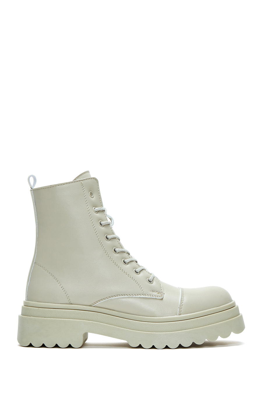 Women's Beige Zippered Boots 23WFE200318 | Derimod
