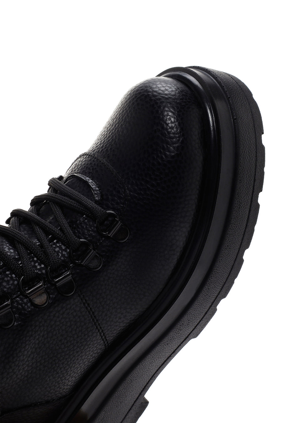 Women's Black Thick Soled Casual Boots