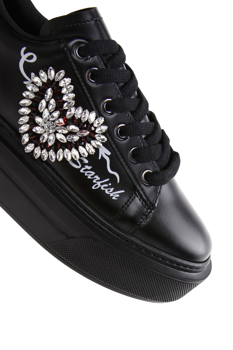 Women's Black Stone Sneaker