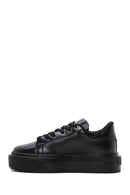 Women's Black Stone Sneaker | Derimod