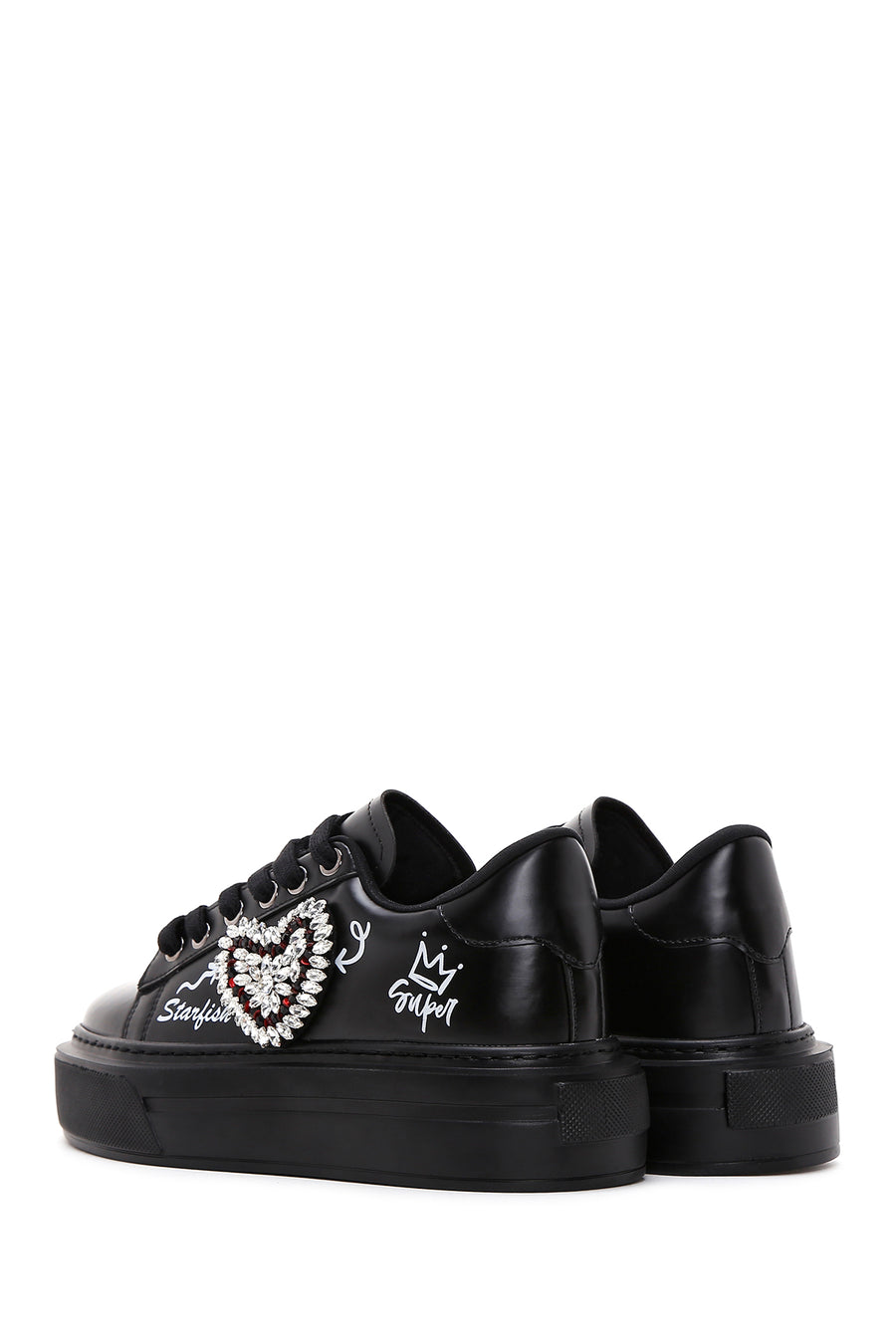 Women's Black Stone Sneaker