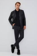 Bernard Men's Leather Jacket | Derimod