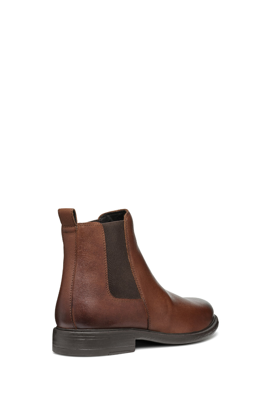 Geox Men's Brown Terence Leather Chelsea Boots