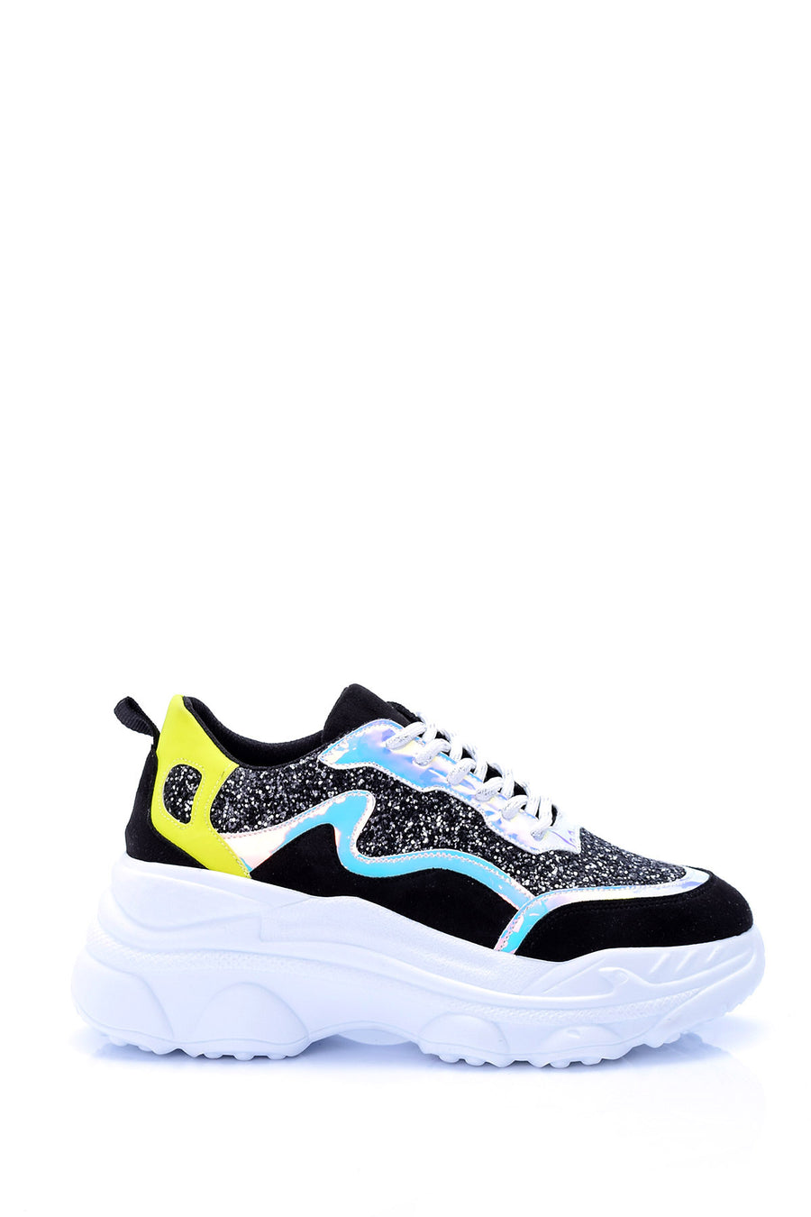 Kadın Yüksek Tabanlı Sneaker 19SFE123614 | Derimod