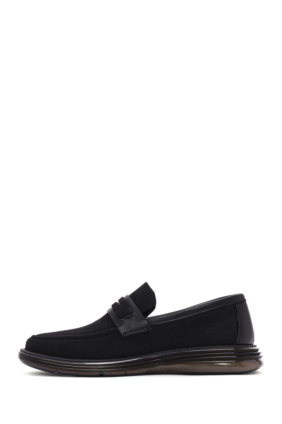 Erkek Siyah Kumaş Loafer