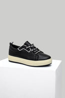 Black Women's Sneaker | Derimod