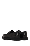Erkek Siyah Tokalı Deri Casual Loafer | Derimod