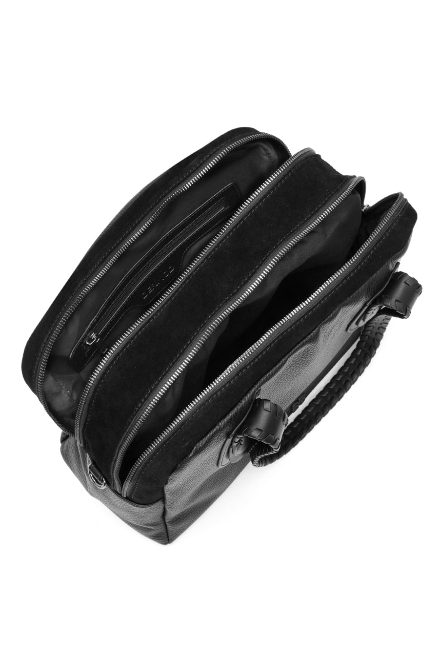 Women's Black Long Strap Shoulder Bag