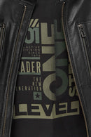 Howard Men's Black Leather Jacket | Derimod