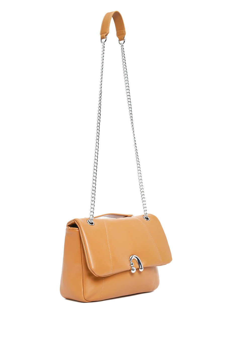 Women's Beige Classic Shoulder Bag