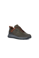 Geox Men's Brown Maro Lace-up Leather Sneaker | Derimod