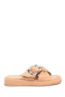 Women's Leather Slippers | Derimod