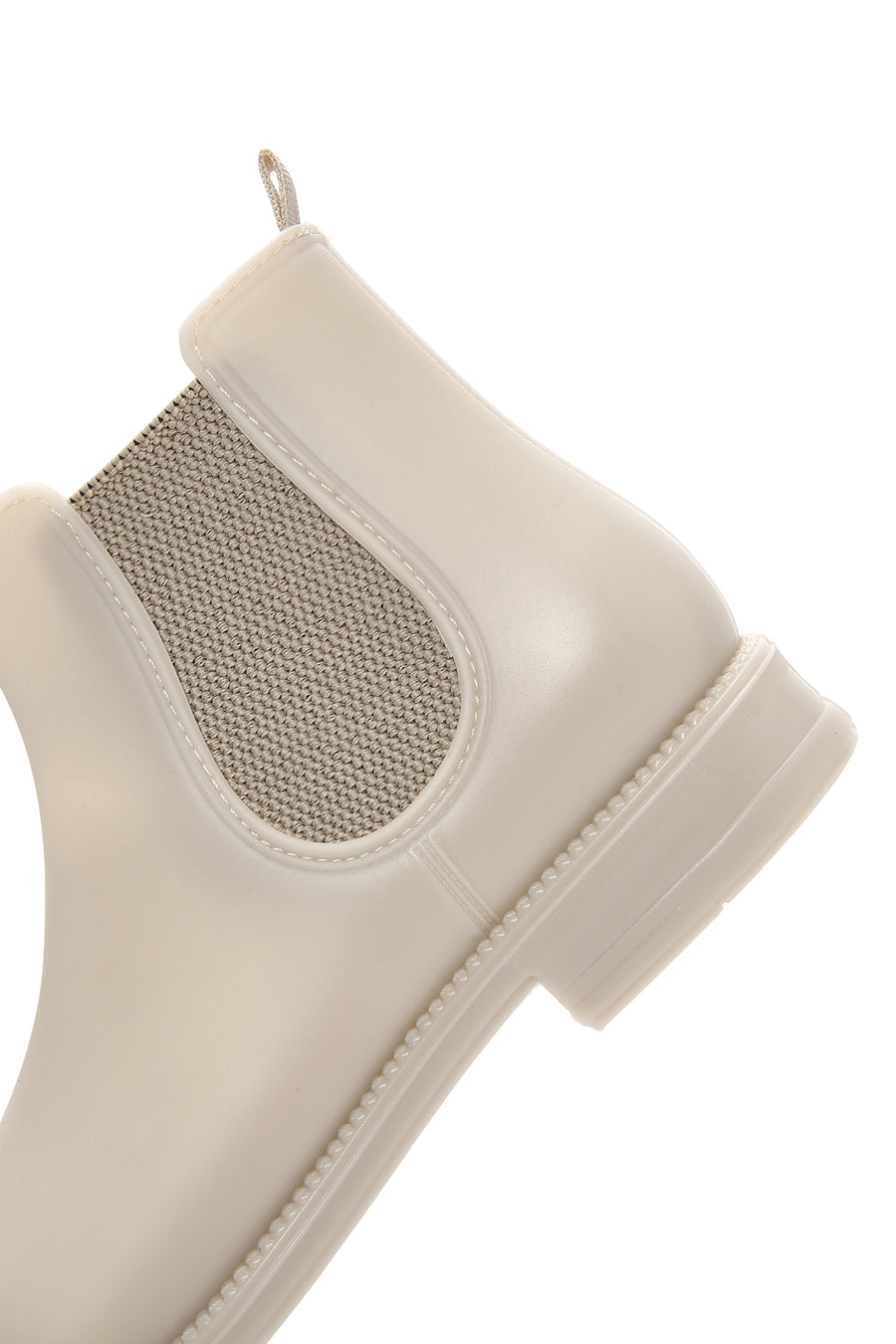 Women's Cream Rain Boots