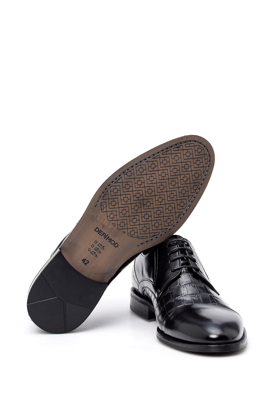 Men's Crocodile Patterned Shoes