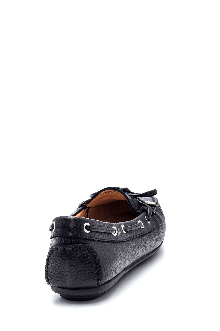 Women's Leather Bow Loafer