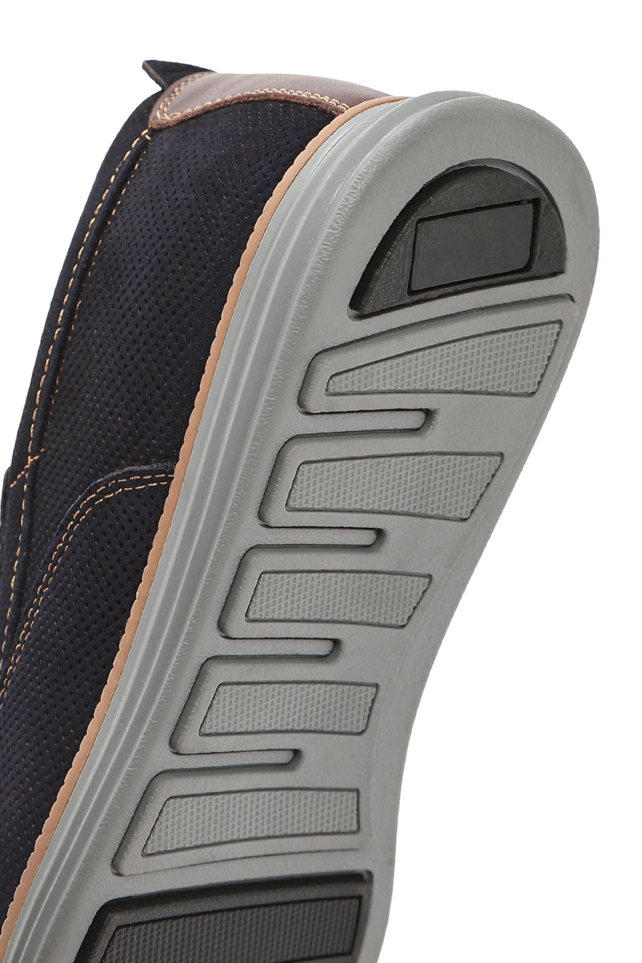 Erkek Lacivert Nubuk Deri Casual Loafer