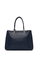 Women's Navy Blue Long Strap Classic Handbag | Derimod