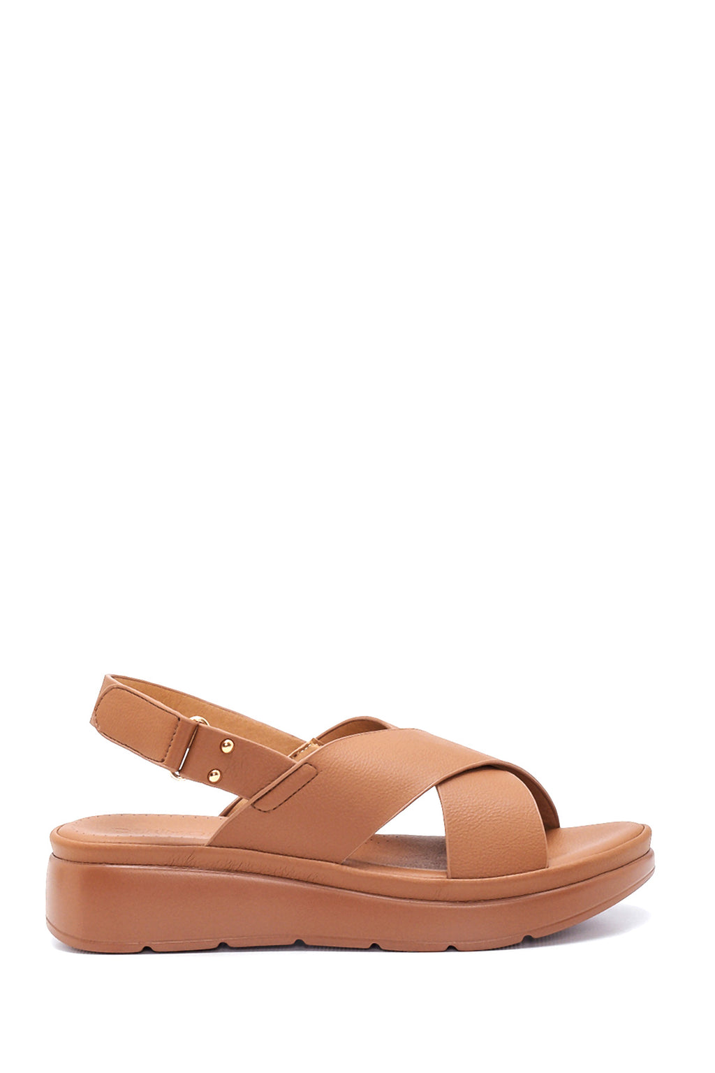Kadın Taba Kalın Taban Comfort Sandalet