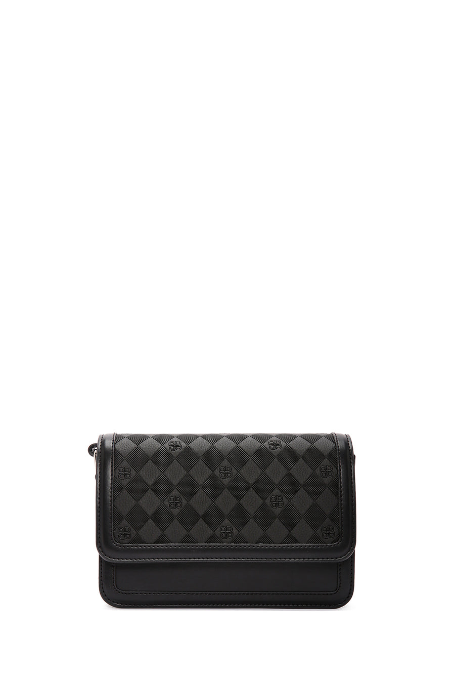 Women's Black Long Strap Crossbody Bag