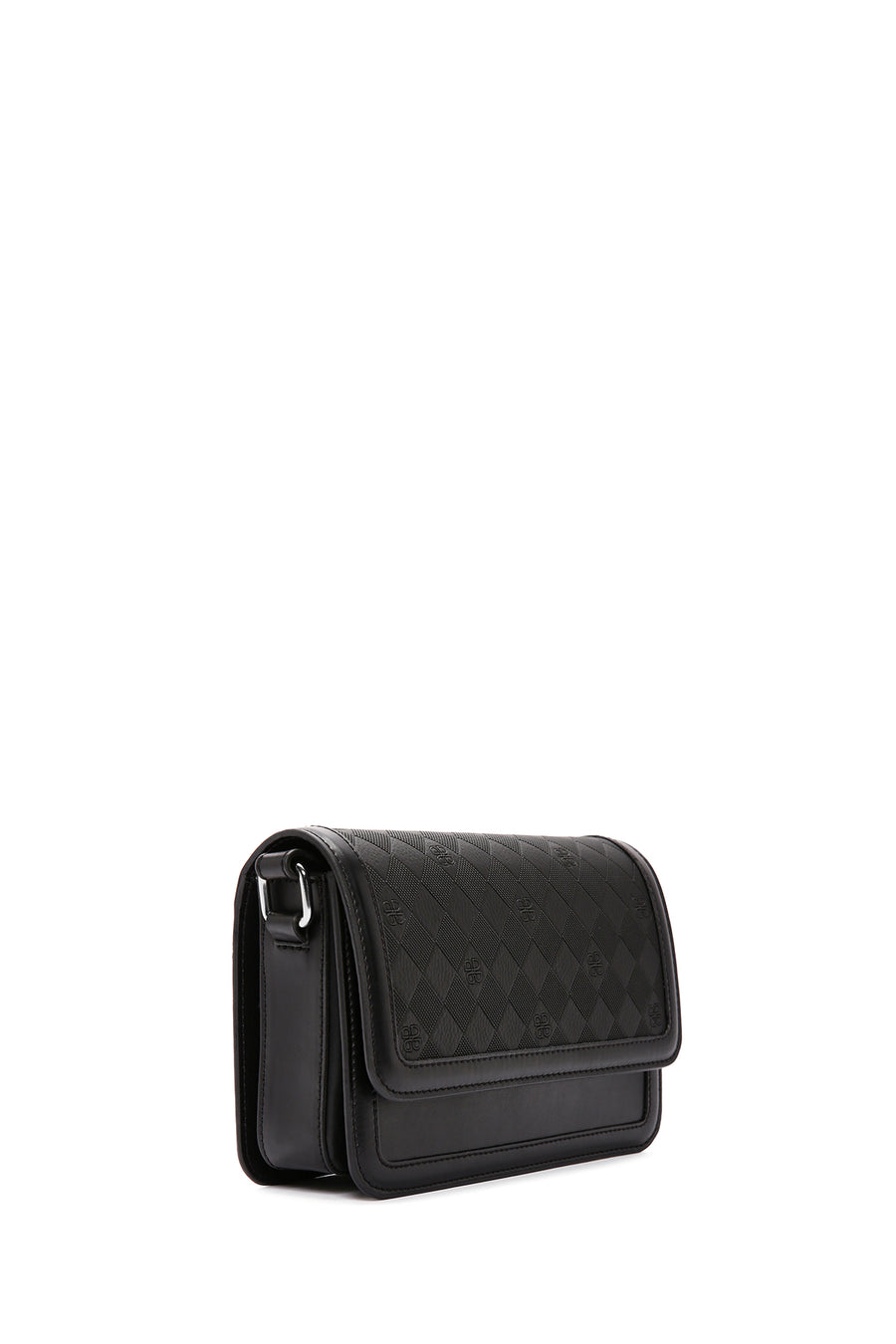 Women's Black Long Strap Crossbody Bag