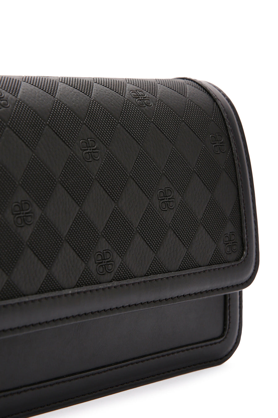 Women's Black Long Strap Crossbody Bag