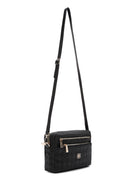 Women Black Long Strap Crossbody Bag | Derimod