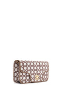 Women's Beige Long Strap Fabric Shoulder Bag | Derimod