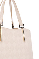Women's Cream Long Strap Shoulder Bag | Derimod