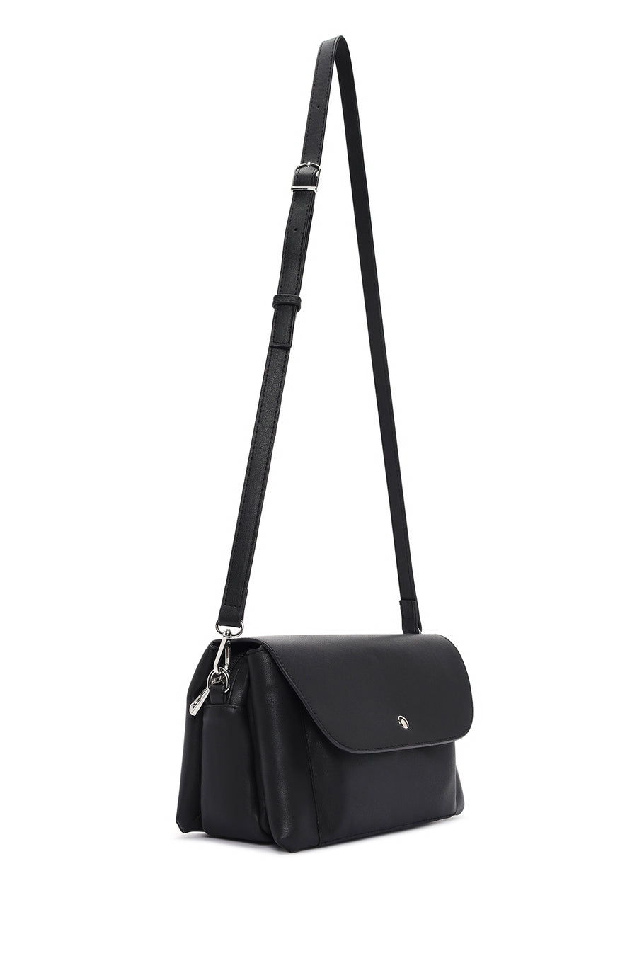 Women's Tan Long Strap Crossbody Bag