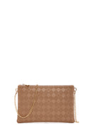 Women's Brown Long Chain Strap Clutch Bag | Derimod