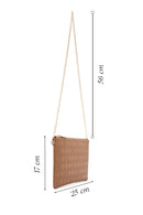 Women's Brown Long Chain Strap Clutch Bag | Derimod