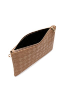 Women's Brown Long Chain Strap Clutch Bag | Derimod